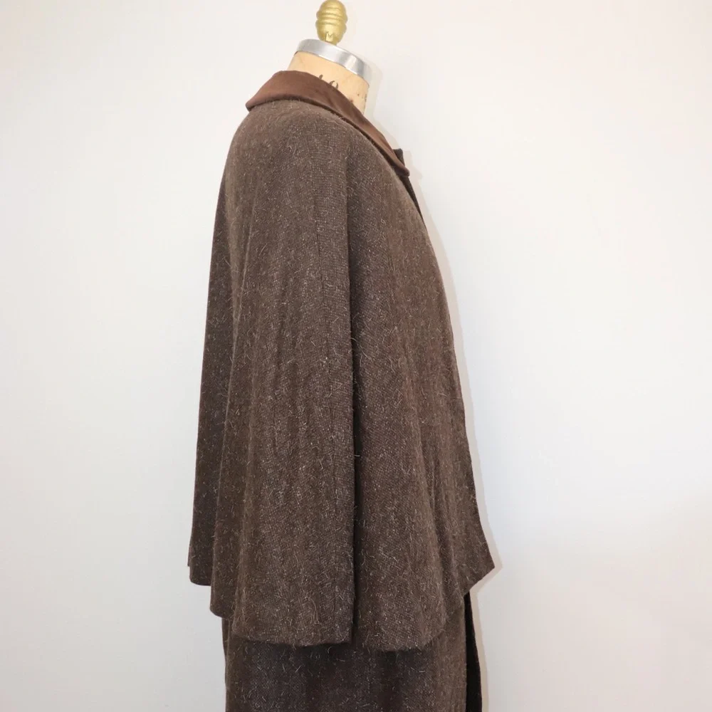 Vintage Bespoke Gentleman's Inverness Cape or Ulster Cape by Connock & Lockie - Picture 6 of 16